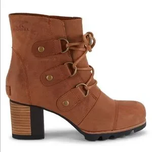 Sorel Shoes Sorel Addington Suede Laceup Booties No Box Poshmark